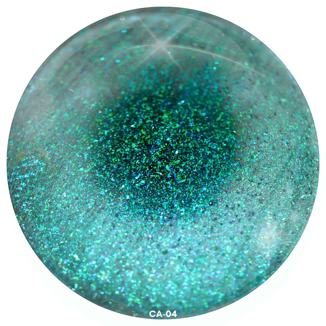 MAHNI "Blue For Christmas" -- Cat Eye Cream Gel Palette