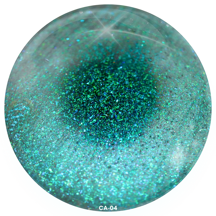 MAHNI "Blue For Christmas" -- Cat Eye Cream Gel Palette