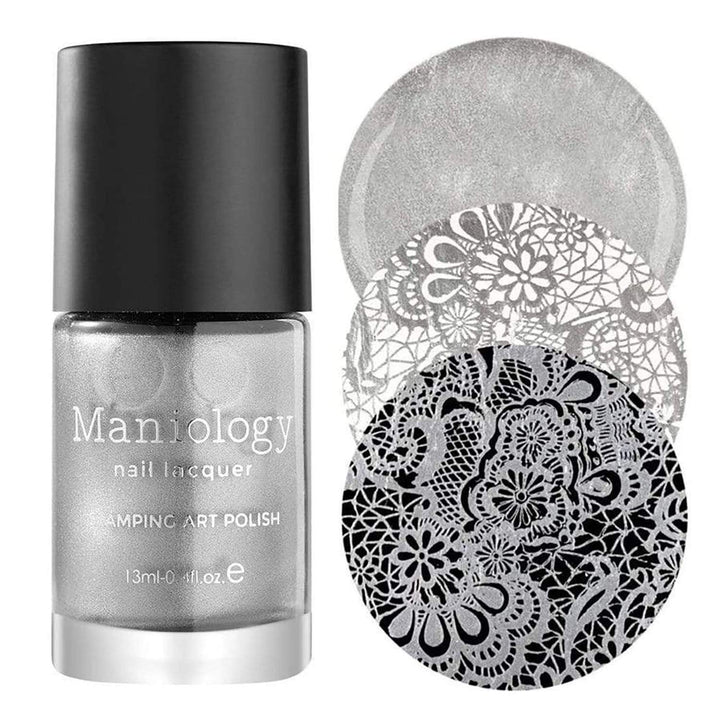 Maniology Brand - Precious Metals: 6-Piece Metallic Stamping Polish Set