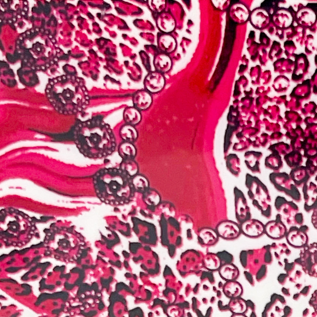 MM - "49-06 Jeweled Jag Red" - - Nail Transfer Foil