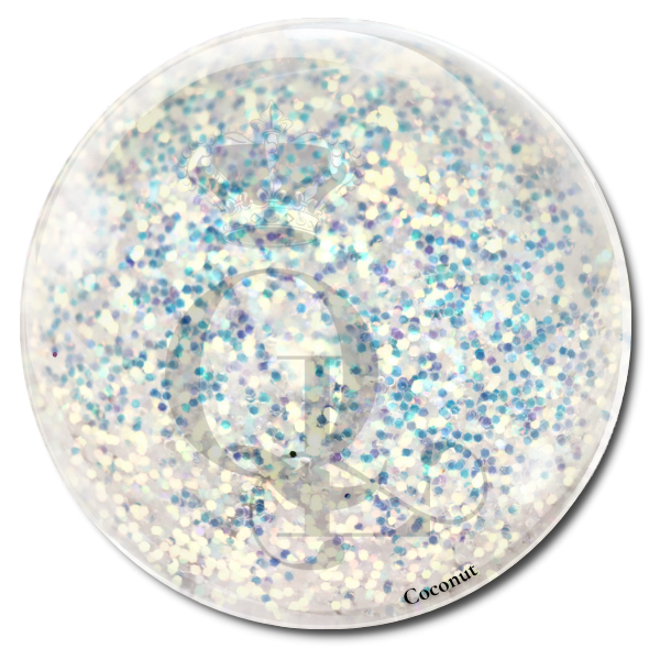 Coconut Snow Sugar -- Cosmetic-Grade Glitter