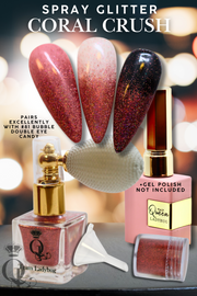 Coral Crush Glitter Mist
