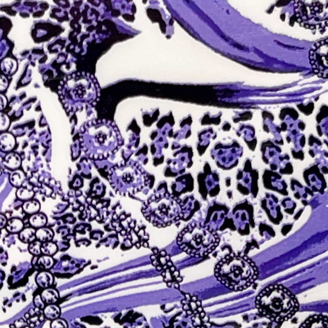 MM - "49-10 Jeweled Jag Purple" - - Nail Transfer Foil