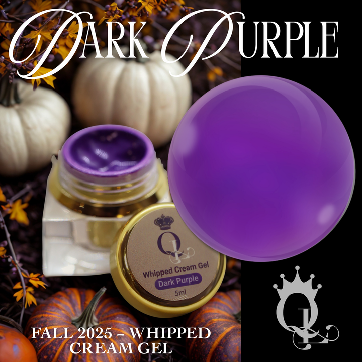 Dark Purple -- Fall Regal Whipped Cream Gel