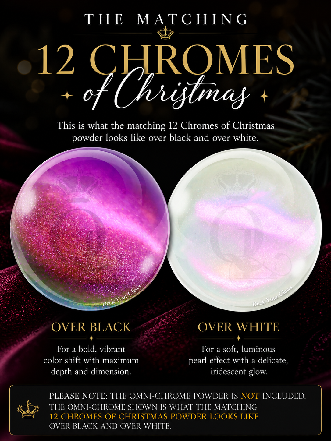 Deck Your Claws -- 12 Candy Chromes of Christmas SINGLE