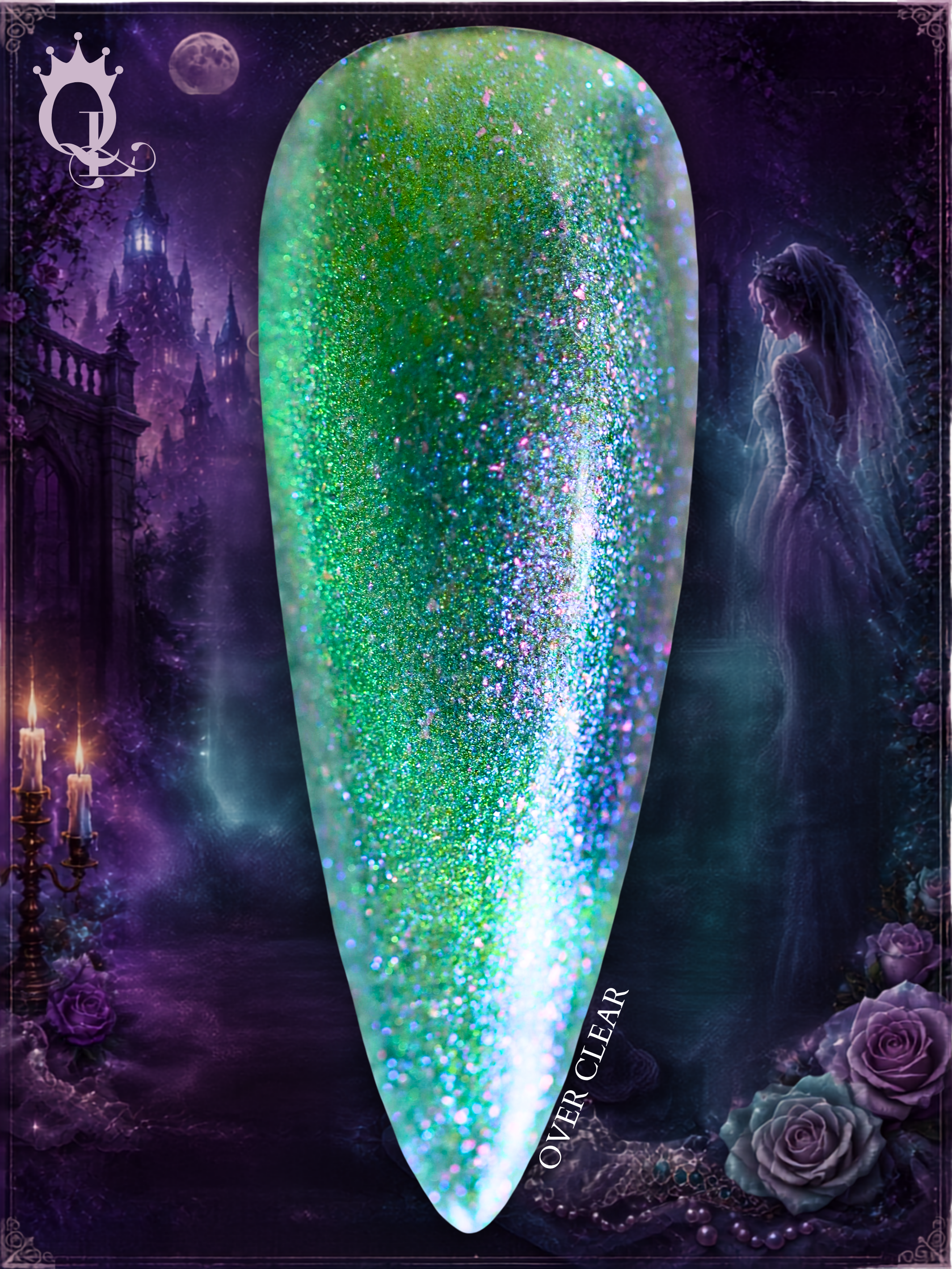 Delusional Bride -- Double Chameleon Cat Eye Gel