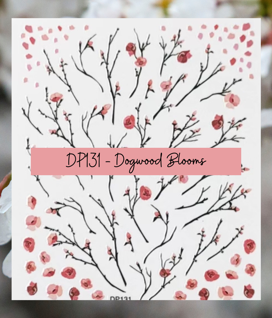 DP131 Dogwood Blooms Decals