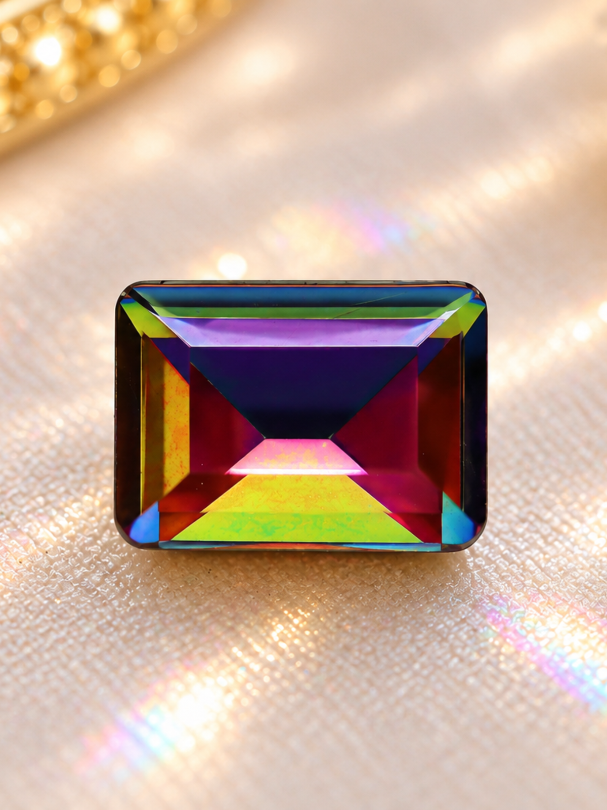 Midnight Mermaid Emerald Cut