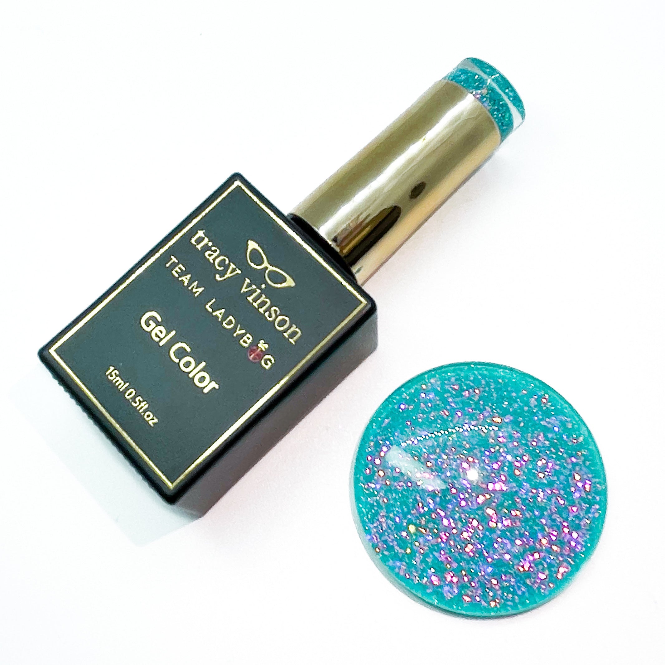 "Turkish Blue" -- Frosted Fireworks Gel Polish