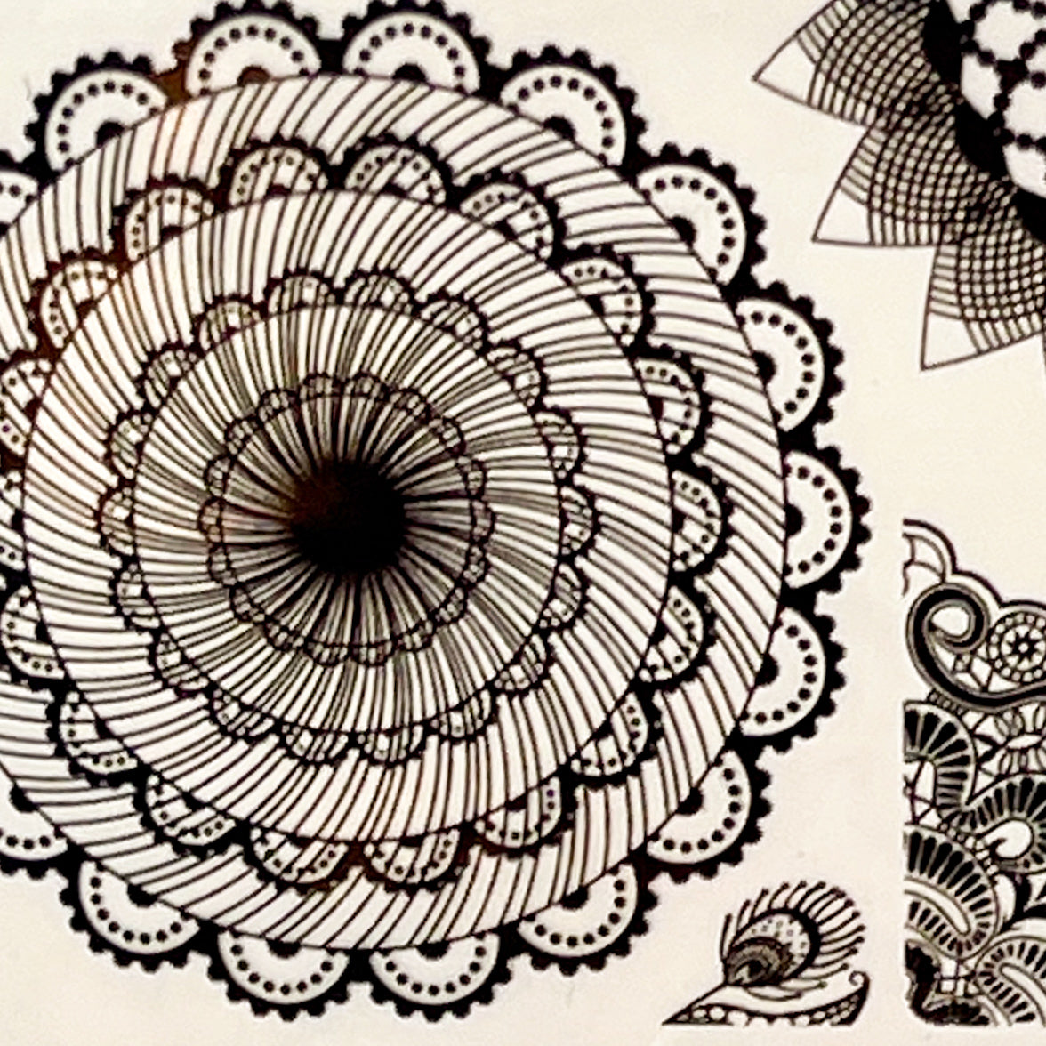 MM - "43-05 Boho Mandala" - - Nail Transfer Foil