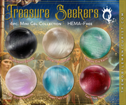 Treasure Seekers -- LIMITED EDITION (6pcs.) HEMA-Free Mini Glass Cat Eye Gel Collection