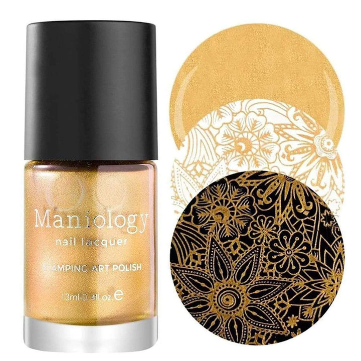 Maniology Brand - Precious Metals: 6-Piece Metallic Stamping Polish Set