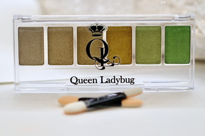 Green & Gold Chrome Palette -- 13 Days of Halloween