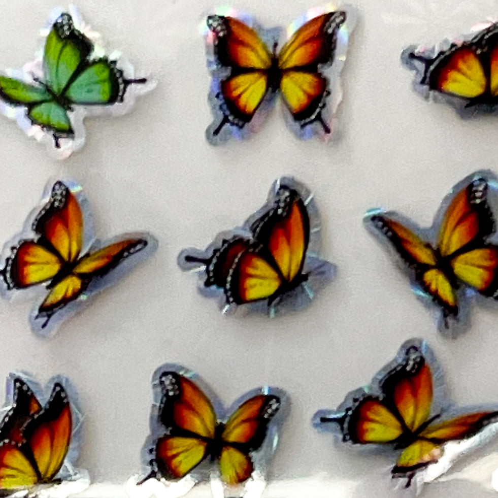 MM - "52-08 Drifting Away" - - Nail Transfer Foil