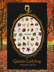 Fall Garden -- Autumn Decals