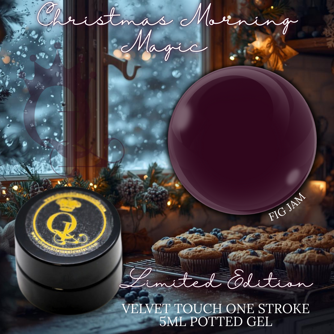 **Seasonal Limited Edition "Christmas Morning Magic"Collection -- Velvet Touch One-Stroke Potted Gels