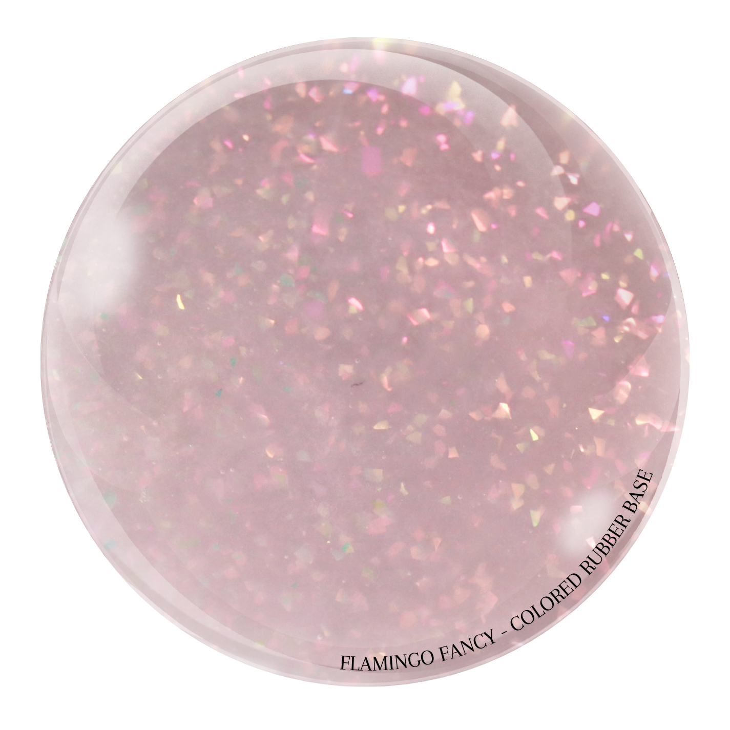 "Flamingo Fancy" -- HEMA-Free Colored Rubber Base