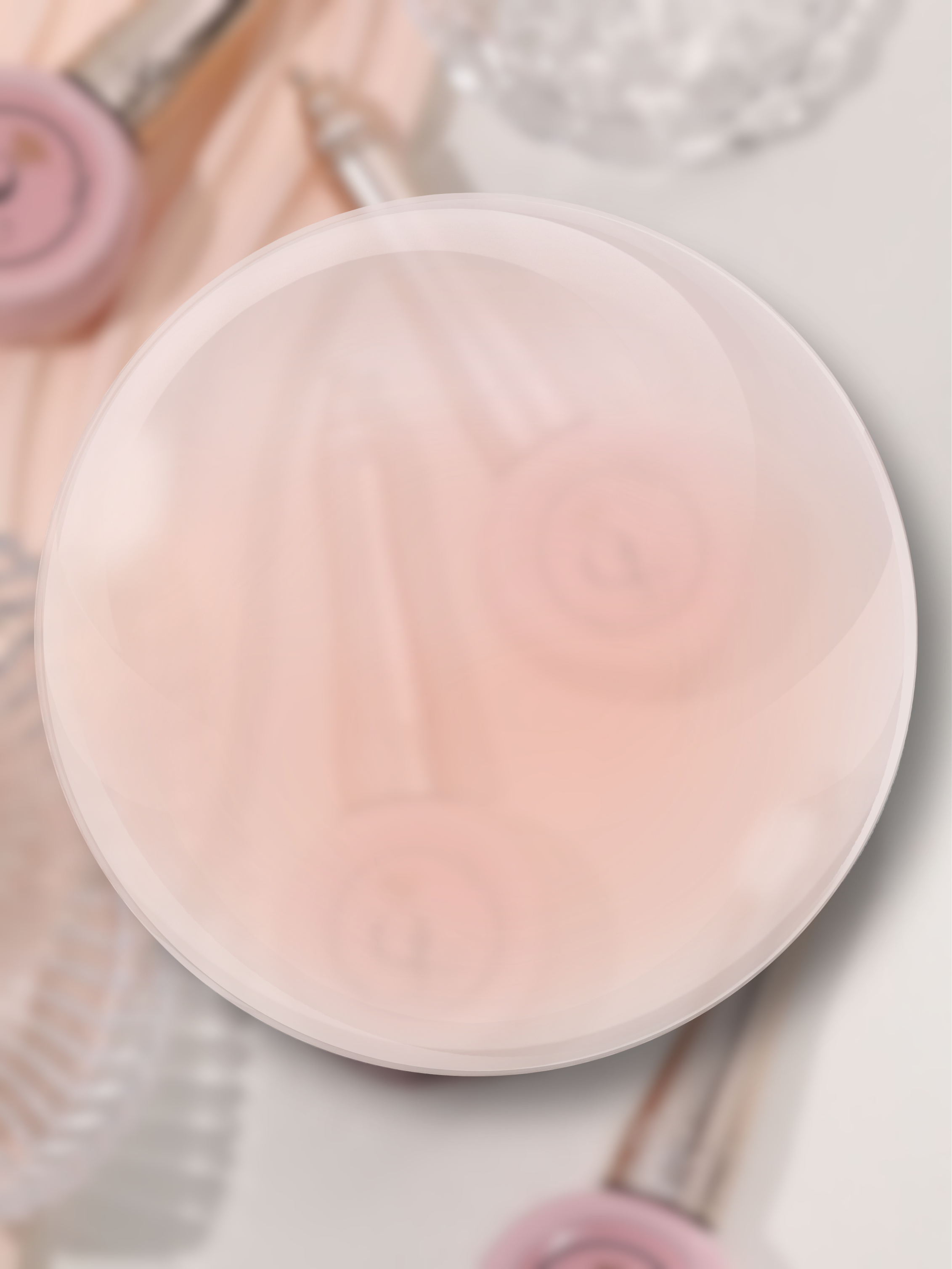"French Mani Peach" -- HEMA-Free Colored Rubber Base