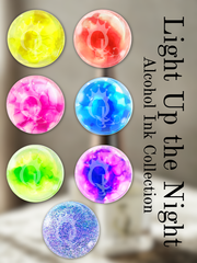 Light Up The Night Neon Alcohol Ink Collection (7pcs)