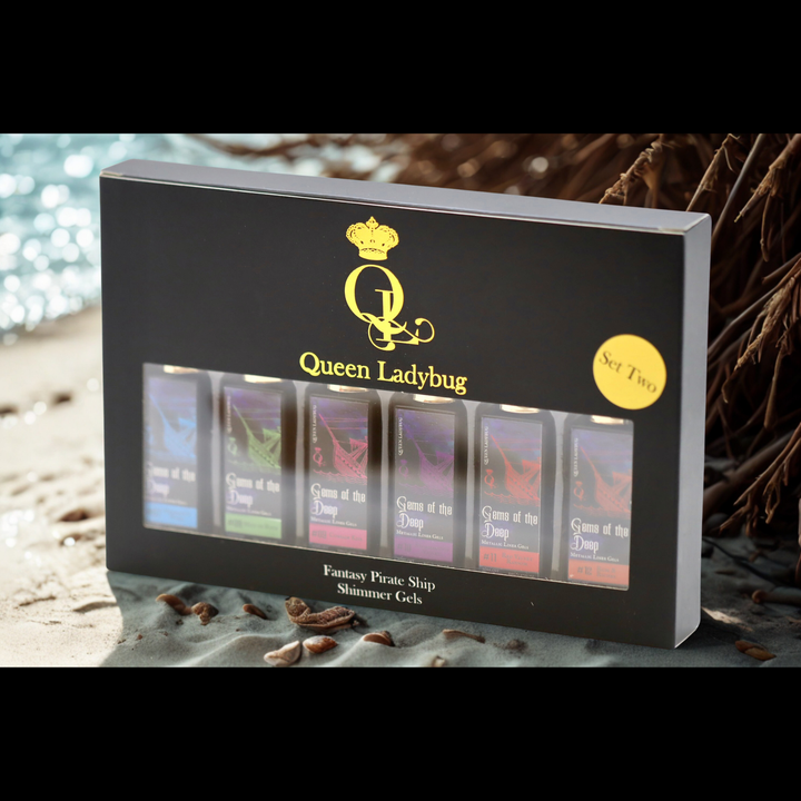 Gems of the Deep Part Two (6pc. Set) Shimmer Liner Gels -- 13 Days of Halloween