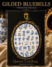 Gilded Bluebells Decal Sheet
