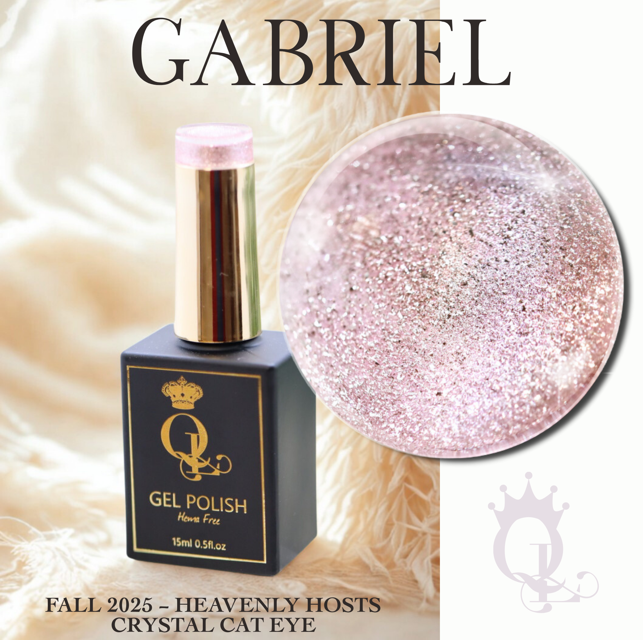 Gabriel - Heavenly Hosts HEMA-Free Crystal Cat Eye Gel