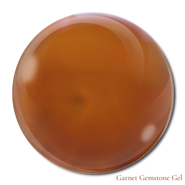 Garnet Gemstone Gel