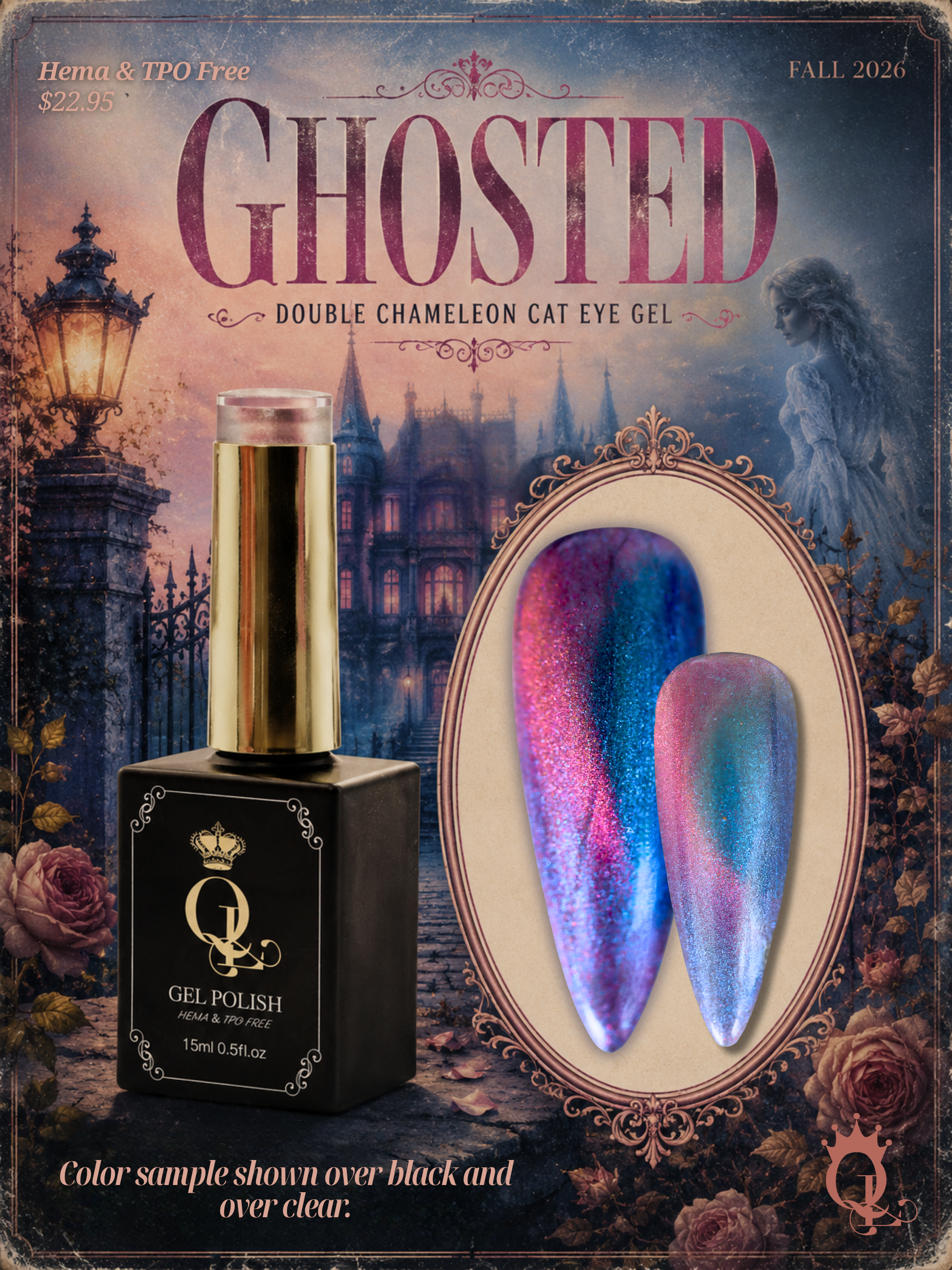 Ghosted -- Double Chameleon Cat Eye Gel
