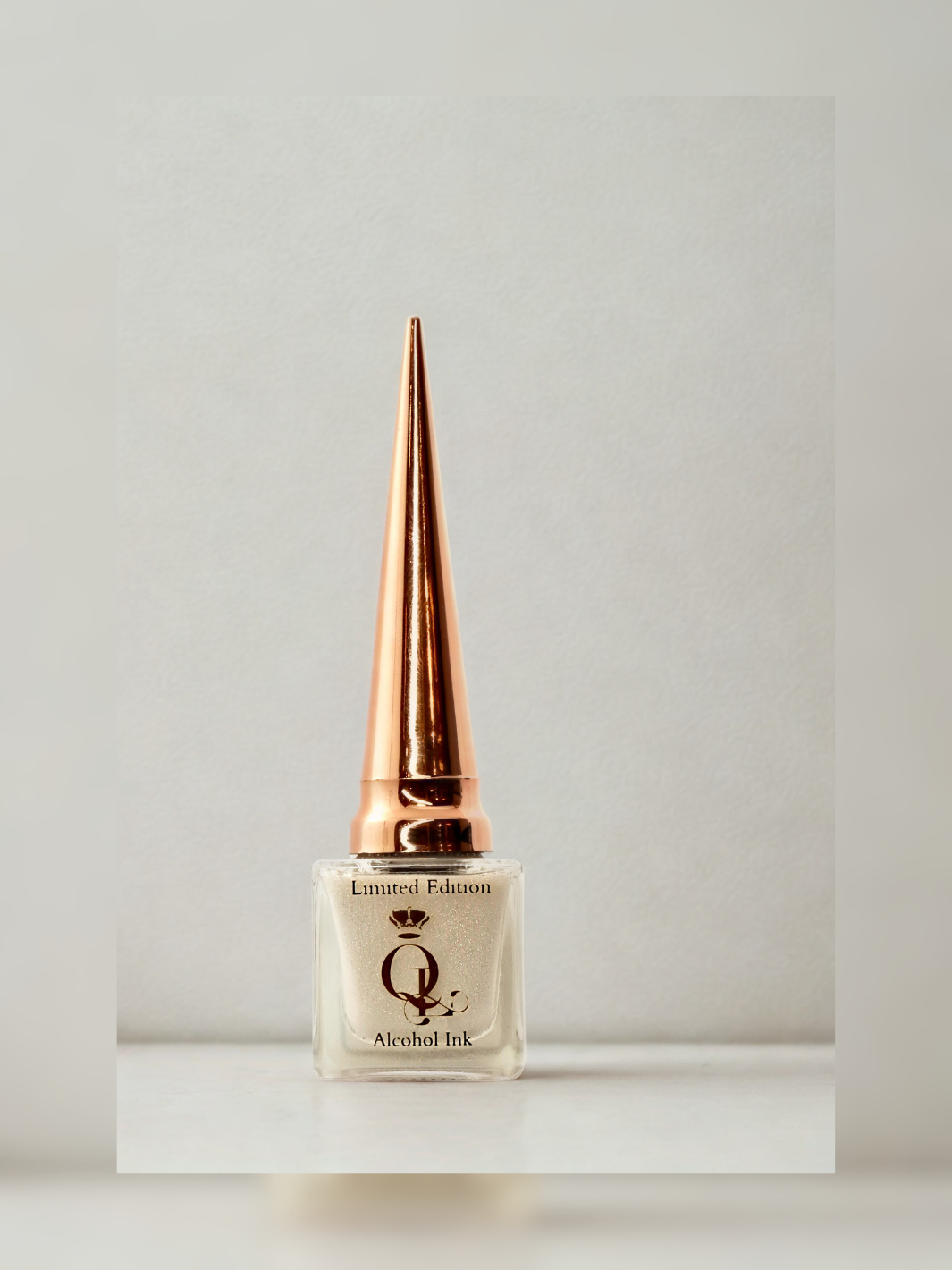 Glazed Donut -- Shimmery Limited Edition Alcohol Ink