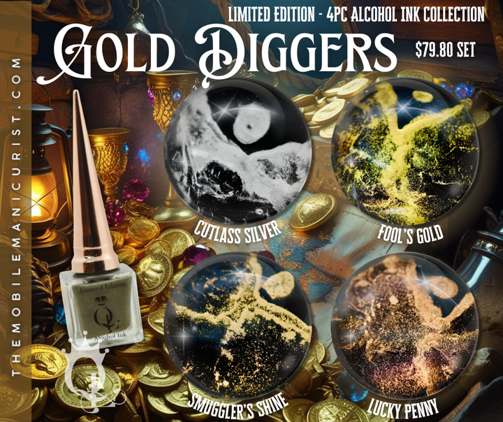 Lucky Penny -- 10ml Gold Diggers Alcohol Ink