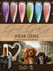 Good Girls Wear Gems -- 6pc. Crystal Cat Eye Collection