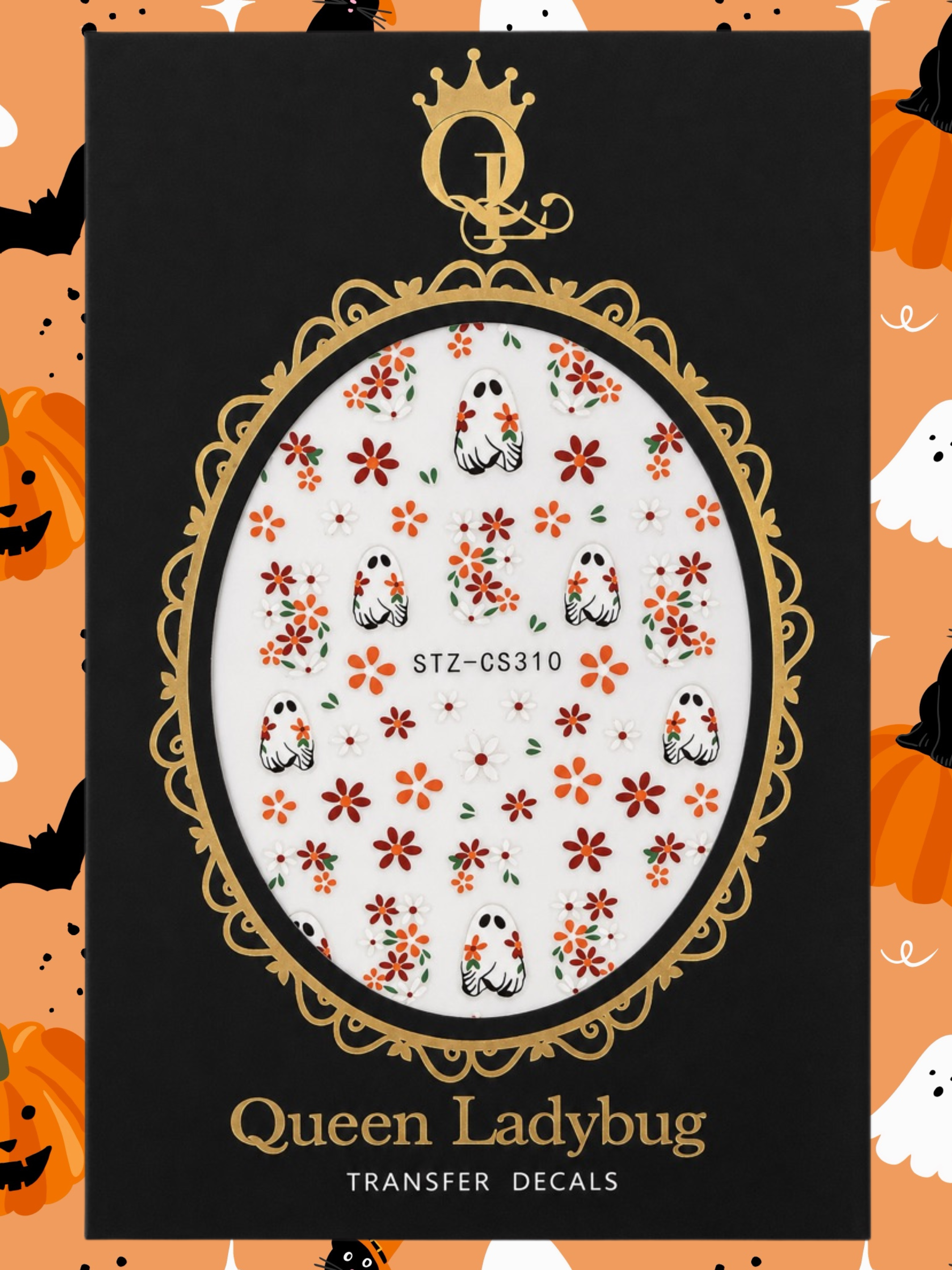 Groovy Ghosts -- Autumn Decals