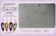Groovy Ghosts -- Stamping Plate