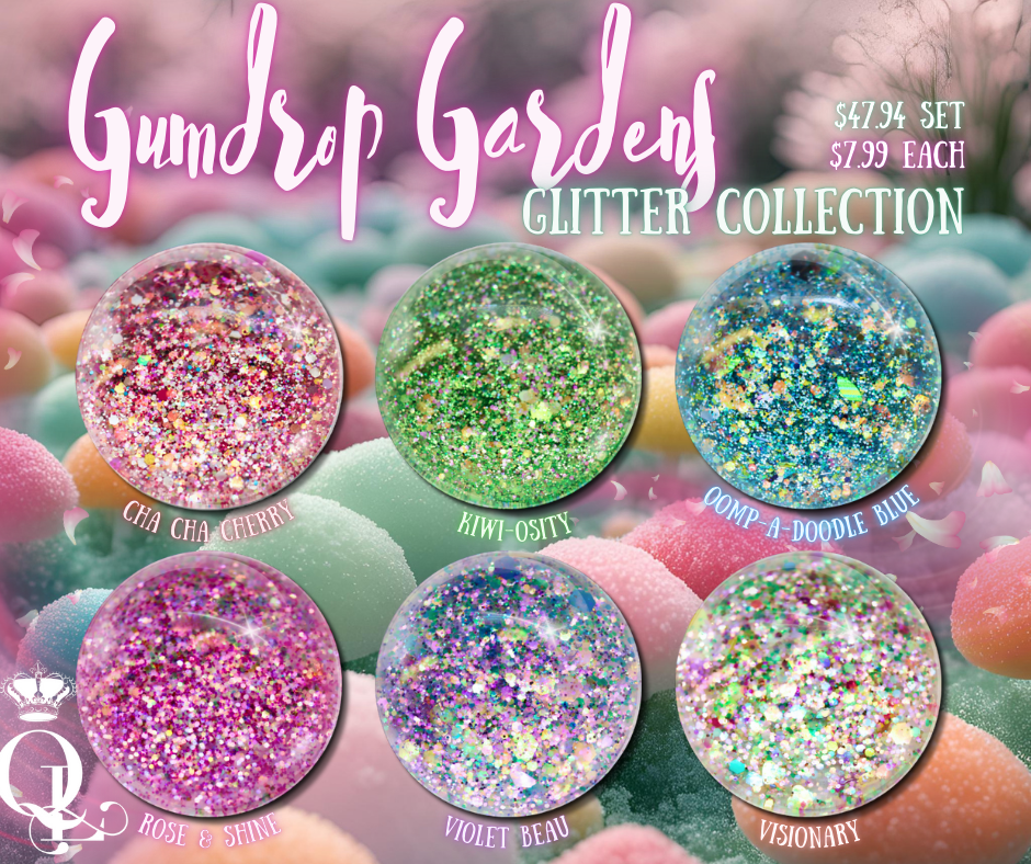 Cha Cha Cherry -- Gumdrop Gardens Cosmetic-Grade Glitter