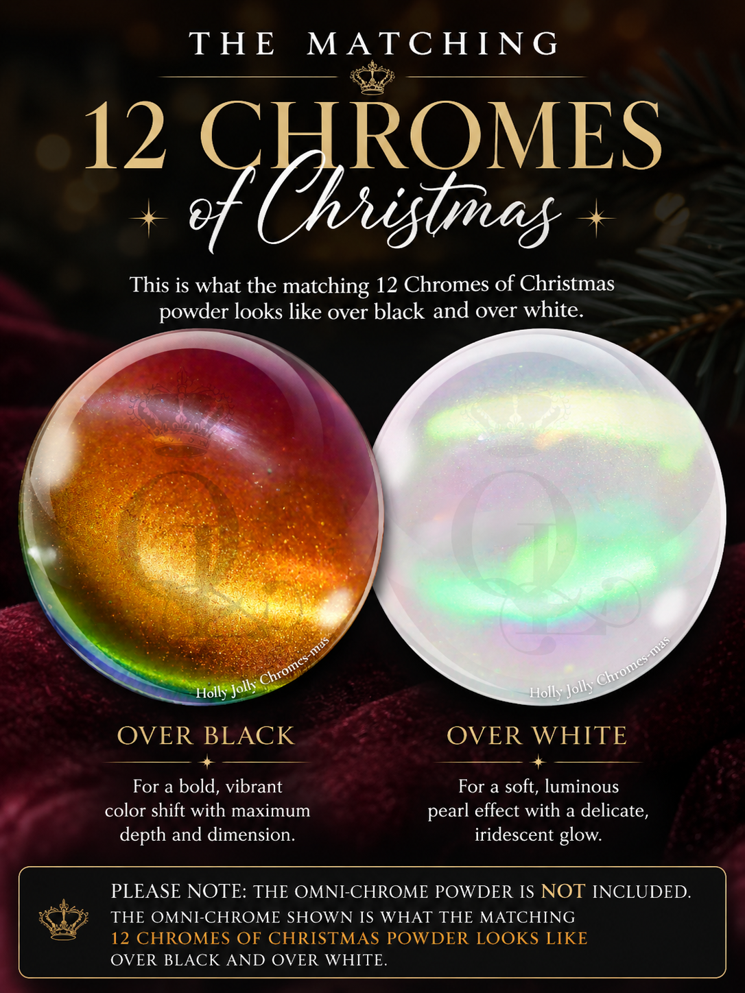 Holly Jolly Chromes-mas -- 12 Candy Chromes of Christmas SINGLE