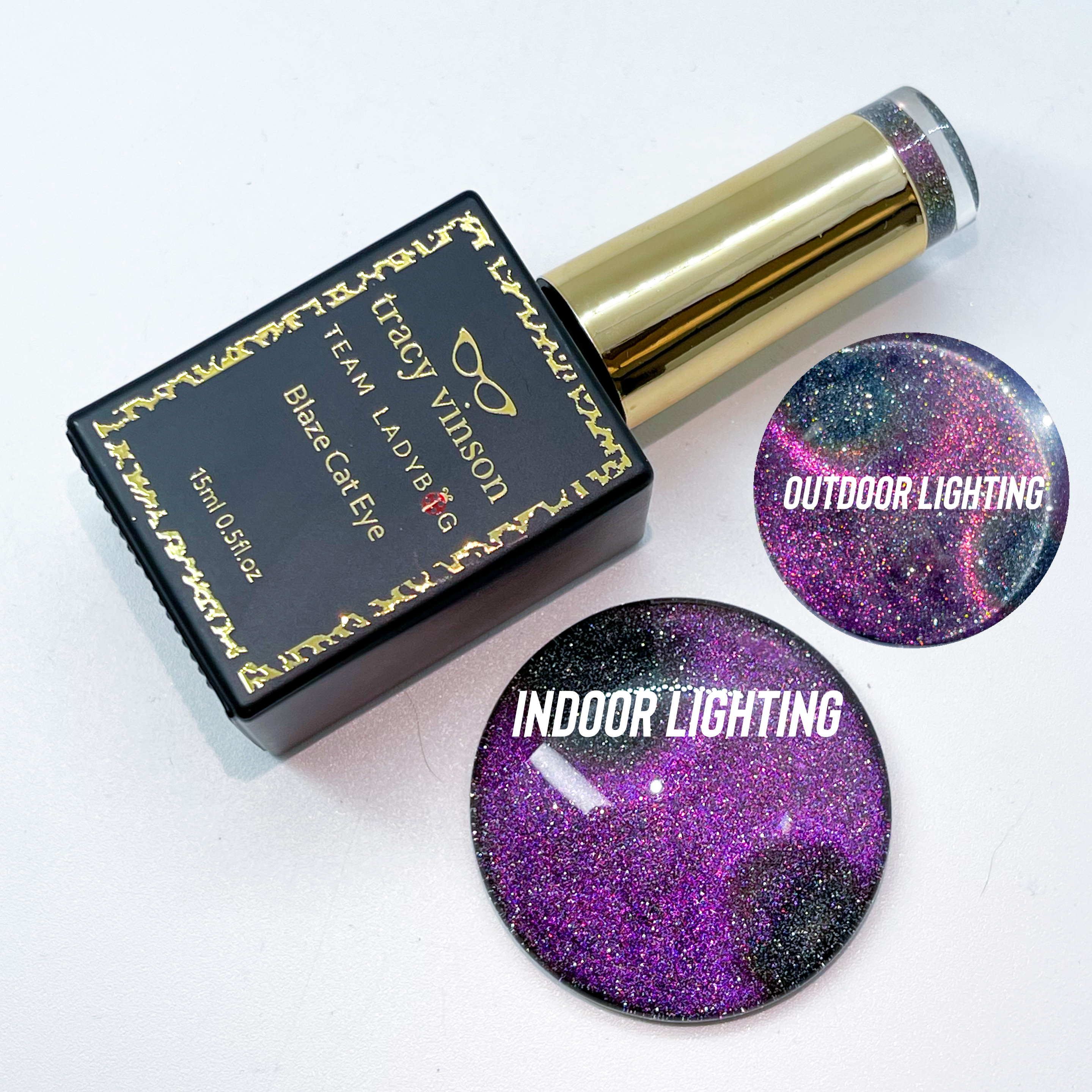 Blaze Cat Eye Gels-Autumn Evenings