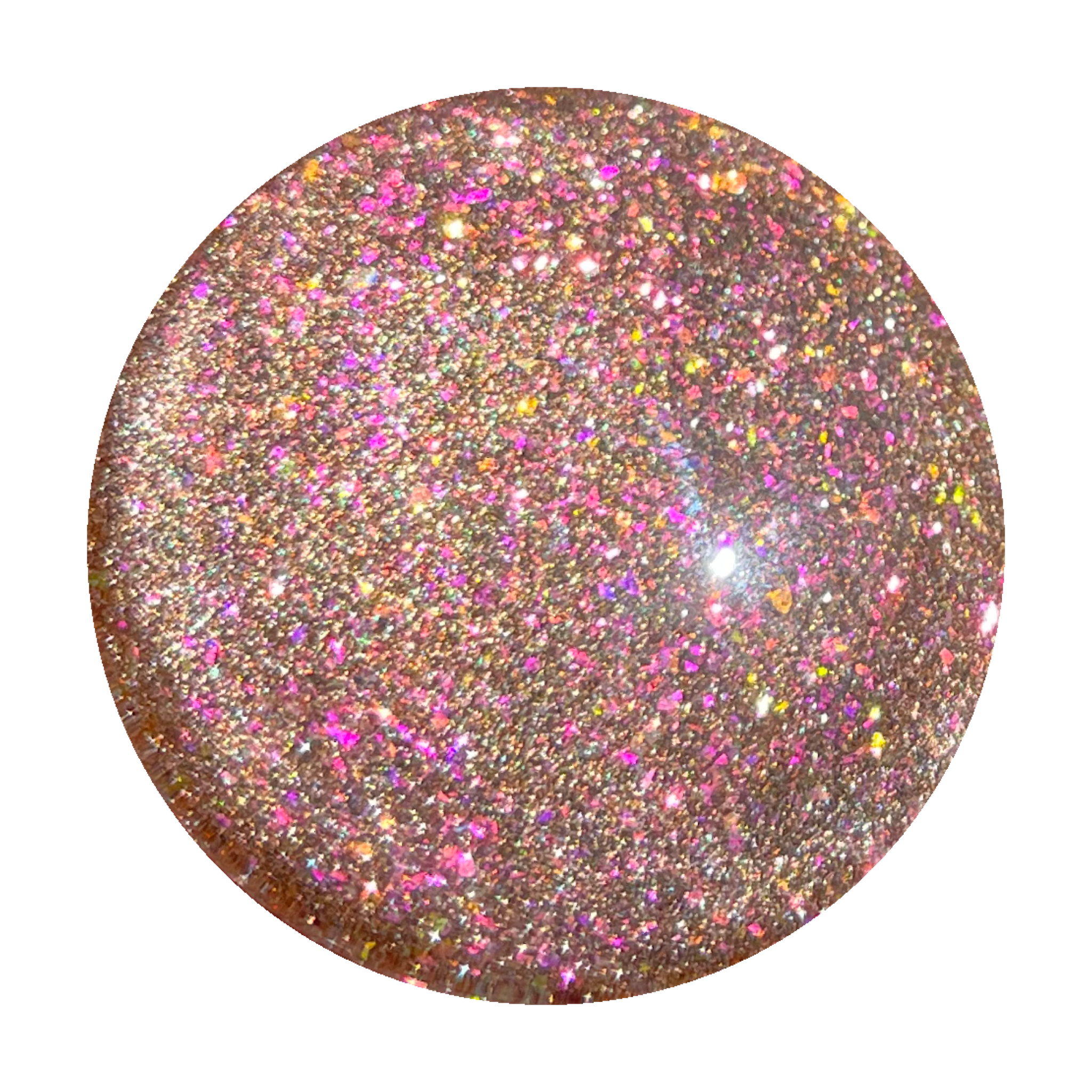 "Frosted Toffee" -- Frosted Fireworks Gel Polish