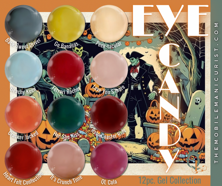 #140 Cracker Jacked -- Eye Candy Gel Polish: Fall 2025