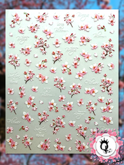 Cherry Blossoms—Nail Decals