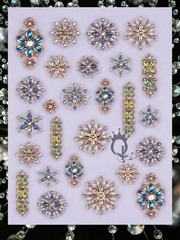 Queens Jewels—Metallic Decals