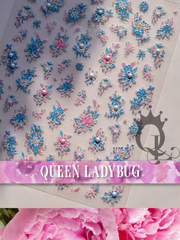 Bluebell Blossoms—Nail Decals