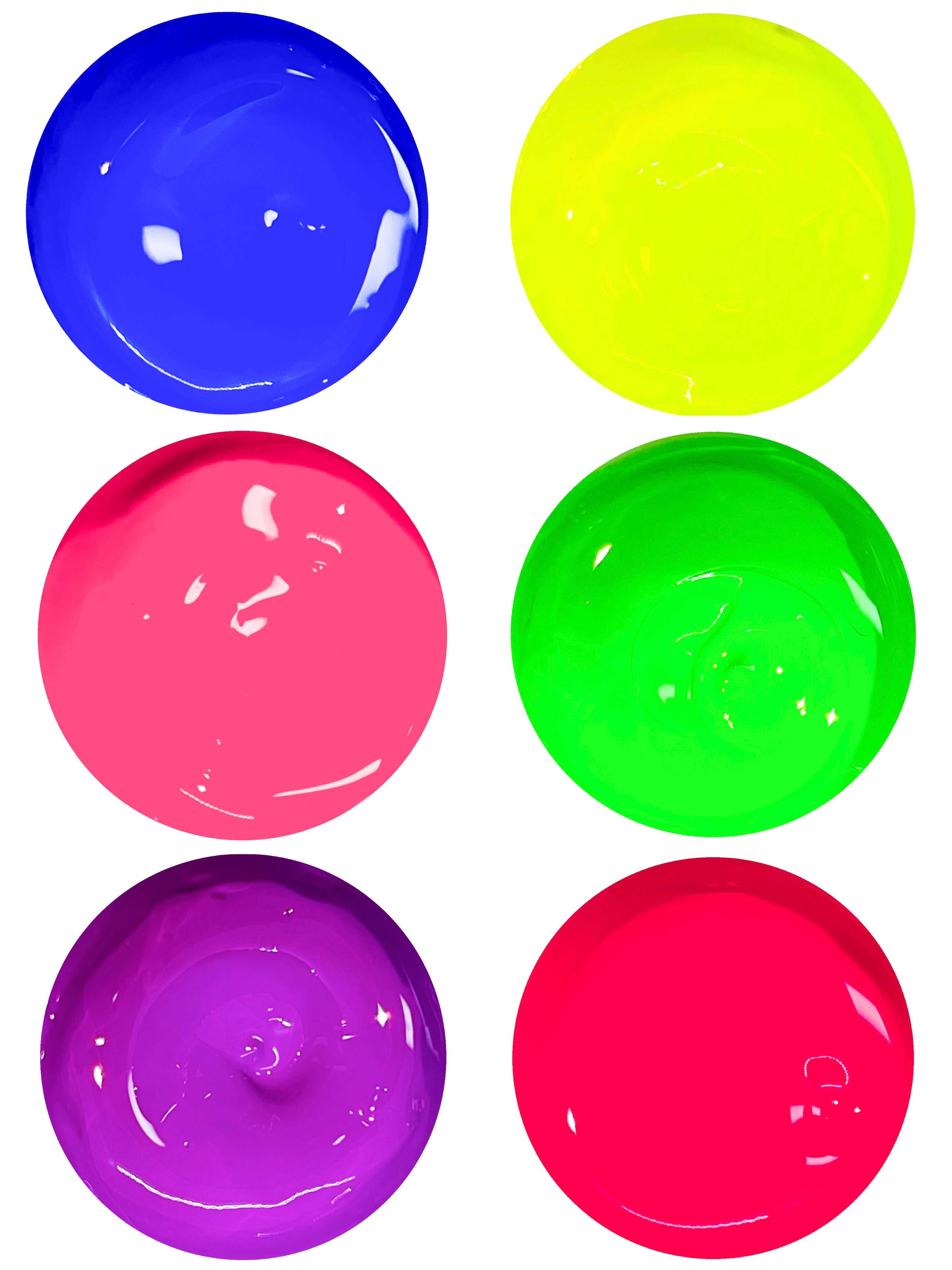 MM - Neon Whipped Cream Gel Paints