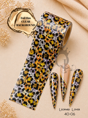 40-06 Leopard Lover Nail Transfer Foil