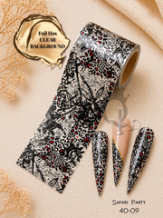 40-09 Safari Party Nail Transfer Foil