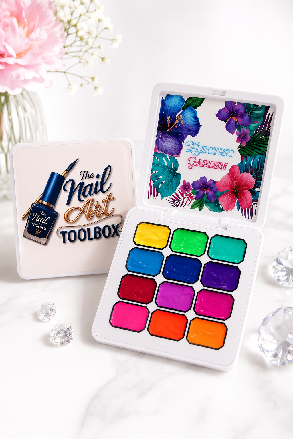 Electric Garden Gel Palette - Toolbox