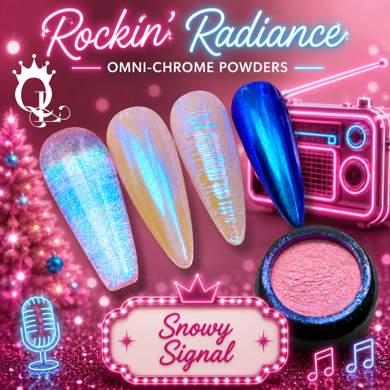 Snowy Signal--Premium Omni-Chrome Powder
