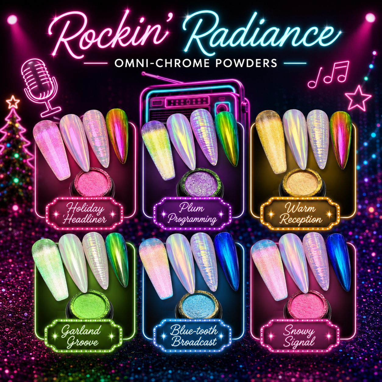 Rockin' Radiance Omni-Chromes -- Full Collection