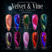 Velvet & Vine: The Sequel -- Chameleon, Glass Cat Eye Collection