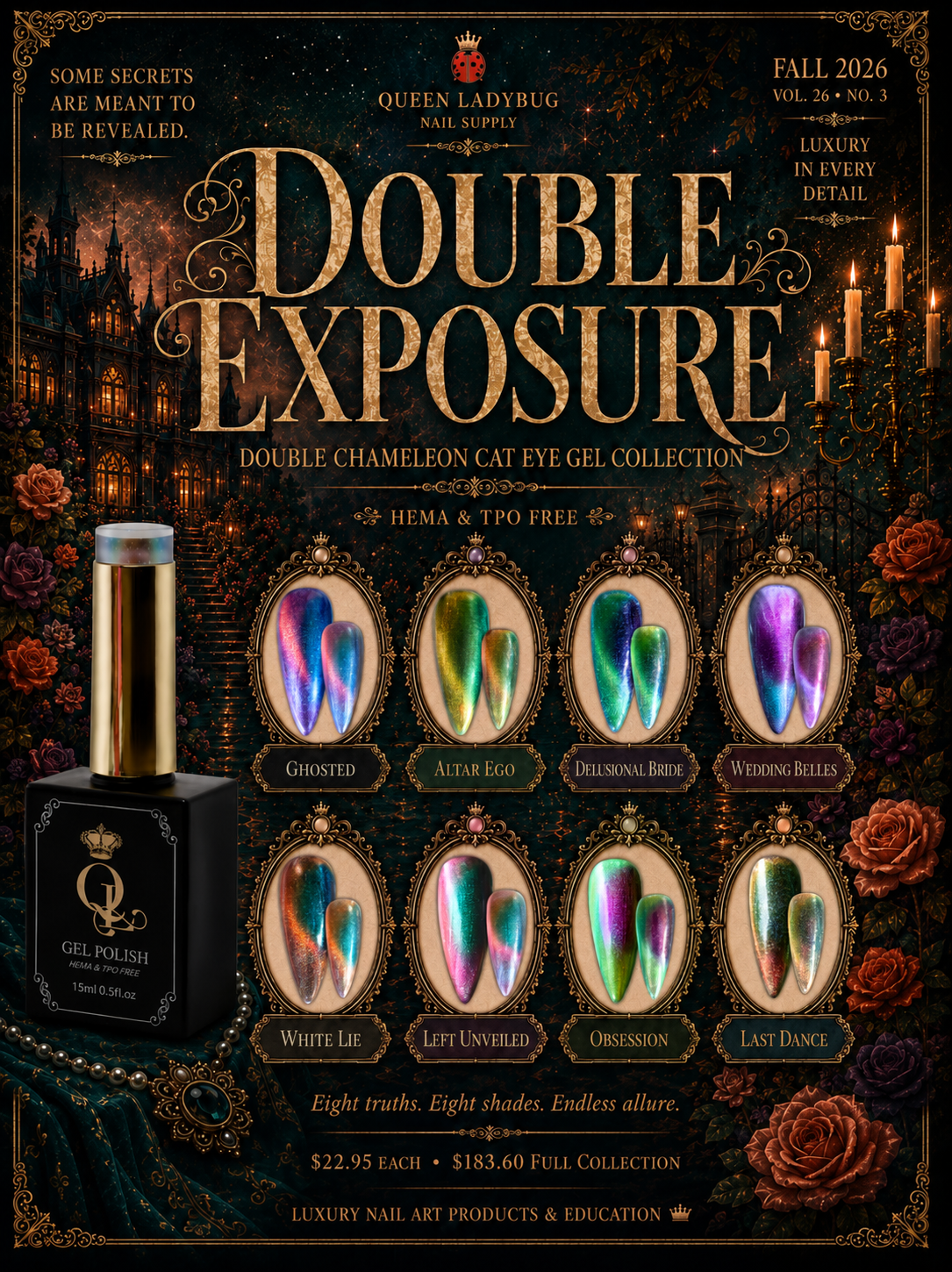 Double Exposure -- Full Collection of Double Chameleon Cat Eye Gels