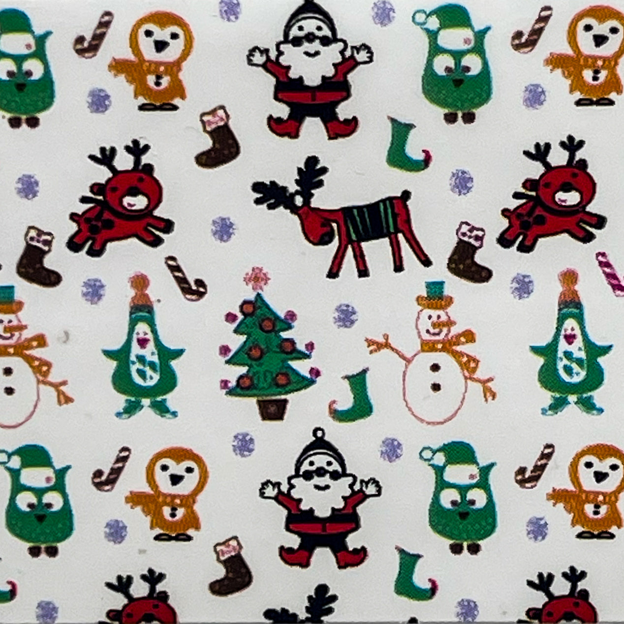 03-11 North Pole Excitement -- Nail Transfer Foil